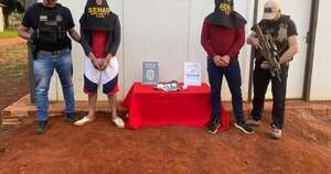 Diario HOY | Capturan a brasileño y paraguayo que proveían droga