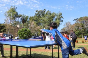 Conmemoran el día del niño con mejoras en el centro de convivencia Ñemity - trece