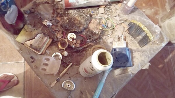 Explosión de un desodorante casi destruye toda una casa