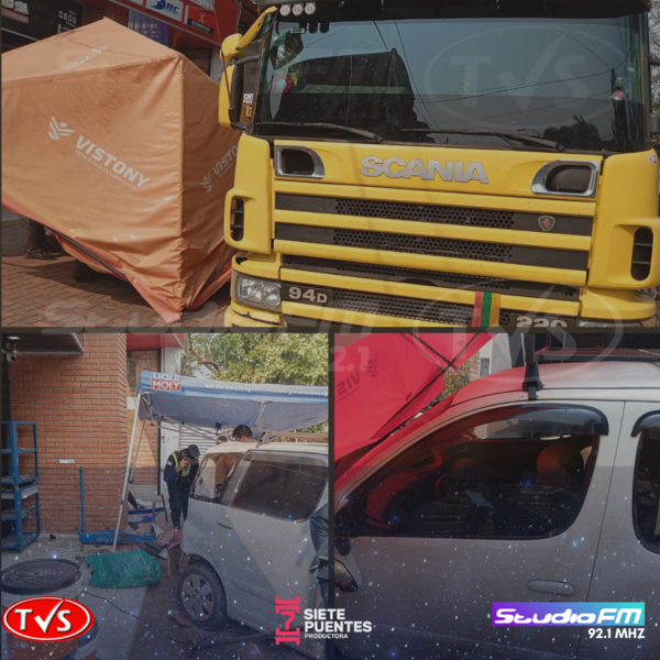 SINIESTRO VIAL EN ENCARNACIÓN DEJA DOS MENORES LESIONADOS - TVS