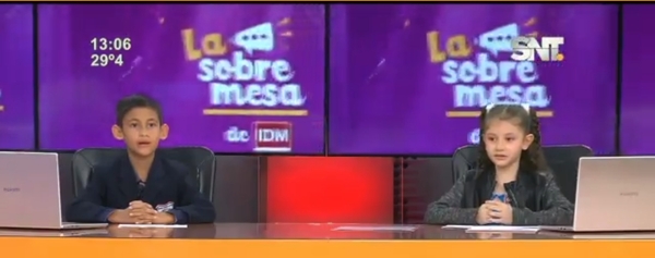 La sobremesa de los mini periodistas - SNT
