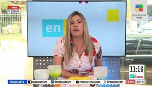 Conductora de TV que fue rajada estando al aire anuncia su regreso