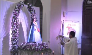 Celebran Fiesta Patronal en el barrio Ybaroty de Villarrica