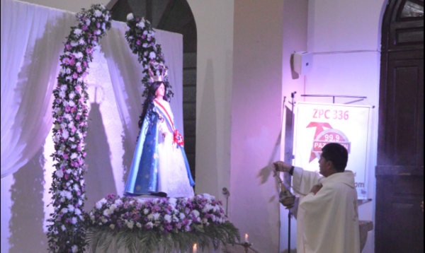 Celebran Fiesta Patronal en el barrio Ybaroty de Villarrica
