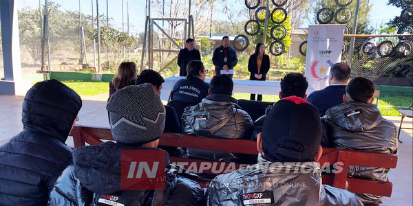 JÓVENES INFRACTORES CONCLUYERON CAPACITACIÓN DE SOLDADURAS - Itapúa Noticias