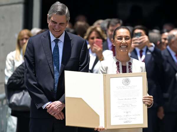Sheinbaum reivindica el “mandato popular” de ser electa la “primera presidenta con a” - Mundo - ABC Color