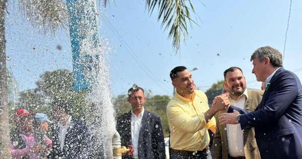 La Nación / La ciudad de Emboscada ya cuenta con agua potable de la Essap