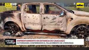 Video: detalles del enfrentamiento en Caaguazú que dejó a un guardia calcinado y un campesino muerto  - Crimen y castigo - ABC Color
