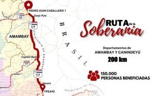 Construcción de la Ruta de la Soberanía: Un Progreso para el Desarrollo Regional