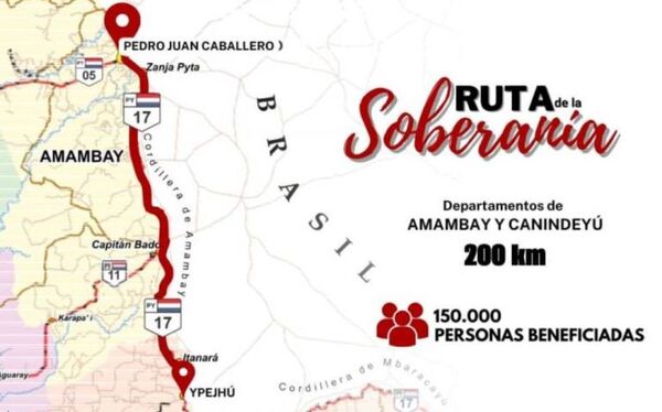Construcción de la Ruta de la Soberanía: Un Progreso para el Desarrollo Regional
