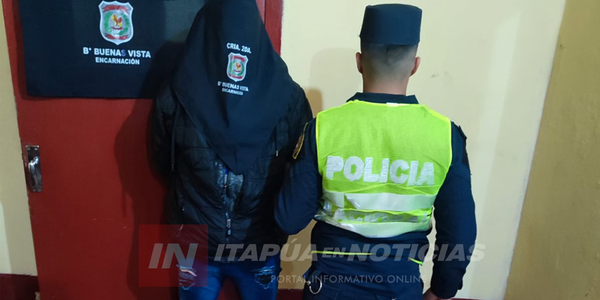 HOMBRE CON ORDEN DE CAPTURA POR TENTATIVA DE HOMICIDIO FUE ATRAPADO - Itapúa Noticias