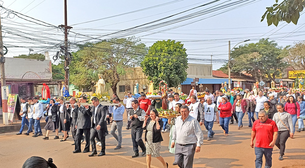 En Hernandarias, honraron a su santa patrona, Nuestra Señora de la Asunción - La Clave