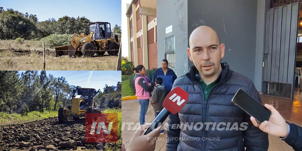 CAMBYRETÁ PRETENDE SEGUIR AVANZANDO CON OBRAS VIALES - Itapúa Noticias