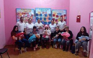 USF km 4 Monday realiza actividades para promover la lactancia materna en Presidente Franco