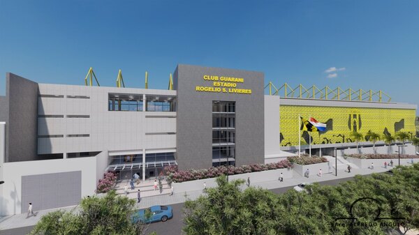 Versus / Guaraní revela más imágenes de lo que será su nuevo estadio