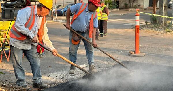 Diario HOY | ESSAP inicia trabajos de bacheo en la zona de obras en Asunción