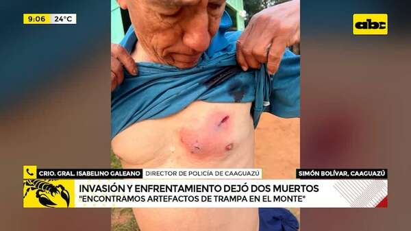 Ataques en Caaguazú y San Pedro pudieron ser coordinados y no descartan elementos del EPP - ABC Noticias - ABC Color