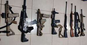 Diario HOY | Incautan arsenal de armas de grueso calibre durante operativo en Amambay