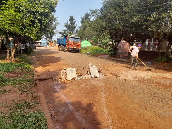 Preocupación en San Isidro por el daño a las calles por camiones de gran porte