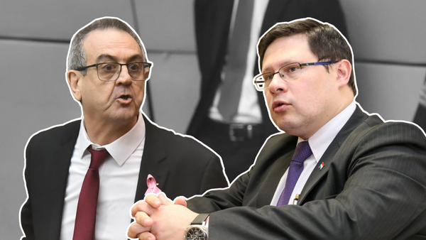 Orué evita responder a Esgaib: "La línea es que no haya influencia externa y estamos cumpliendo"