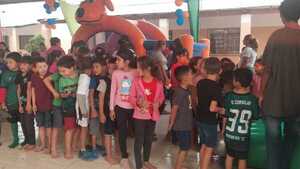 Con juegos y diversiones celebran el Día del Niño en Carmelo Peralta