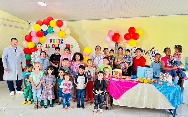 Celebran Día del Niño saludable en el Puesto de Salud de San Alberto