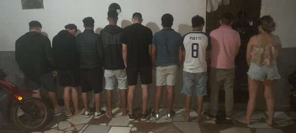Luque: nueve detenidos y ocho vehículos incautados en la “ZV” - Policiales - ABC Color
