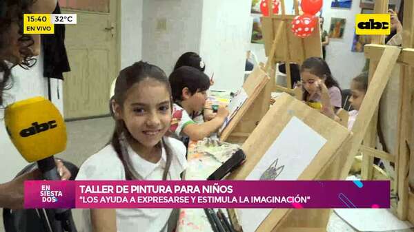 Impulsando el talento artístico: taller de pintura para niños - Ensiestados - ABC Color