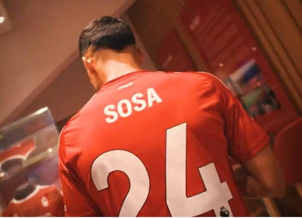 Ramón Sosa llevará el dorsal 24 en el Nottingham Forest
