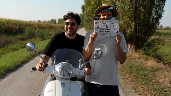 Un filme sobre ruedas comienza a rodarse en Italia, el homenaje de Pablo Maqueda a Nanni Moretti