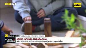 Video: las preocupantes cifras de abuso, pobreza y desnutrición - Crimen y castigo - ABC Color