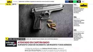 Video: acribillan a empleado de estación de servicio al salir de su trabajo en Capitán Bado - Crimen y castigo - ABC Color