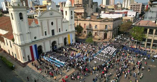 La Nación / Asunción festejó su aniversario con mensaje de alegría y esperanza