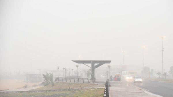 Sábado con ambiente caluroso, sin lluvias y presencia de humo