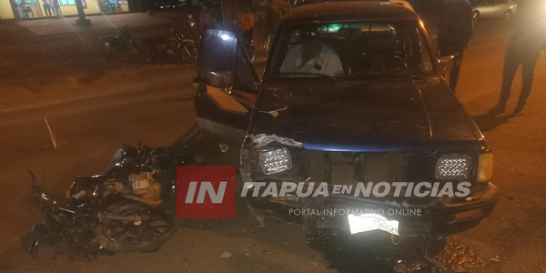 MENOR DE EDAD LESIONADA TRAS ACCIDENTE DE TRÁNSITO EN TRP - Itapúa Noticias