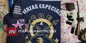 ATRAPAN A PRESUNTO ASALTANTE QUE ESTARÍA VINCULADO AL ROBO AL BNF DE NATALIO - Itapúa Noticias