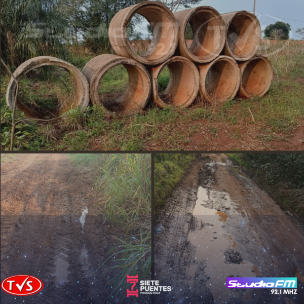 VECINOS DE URÚ ZAPUCÁI DENUNCIAN PROMESAS INCUMPLIDAS Y ABANDONO POR PARTE DE AUTORIDADES, MIENTRAS MAQUINARIAS MUNICIPALES SE ENCUENTRAN EN TERRENO PRIVADO - TVS