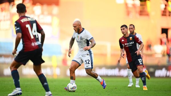 Inter tropieza en Génova