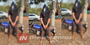 POLICÍA APREHENDE A UN HOMBRE Y RECUPERA MOTOCICLETA EN OBLIGADO - Itapúa Noticias