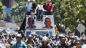 Miles de opositores se movilizan en Venezuela para exigir "la verdad" de las elecciones