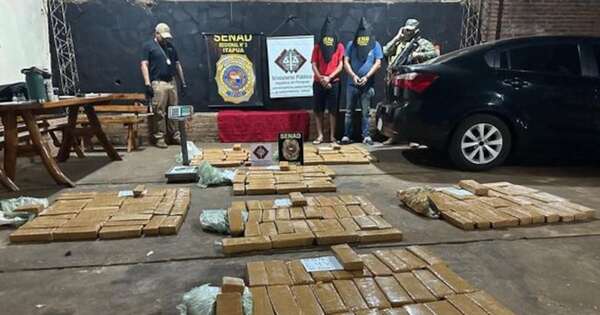 Diario HOY | Incautan 250 kilos de marihuana transportados en un vehículo
