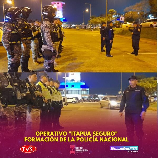Formación Policial para el Operativo "Itapúa Seguro - TVS