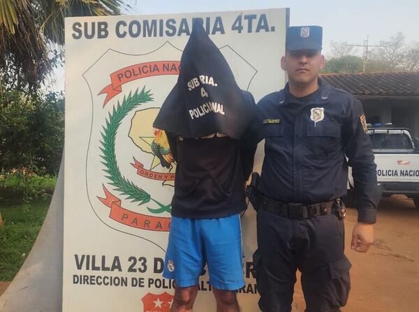 En incidentado procedimiento, detenido amenazó con quemar vivienda de policía - ABC en el Este - ABC Color