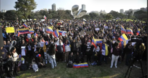 Inéditas movilizaciones en el mundo por el cambio en Venezuela