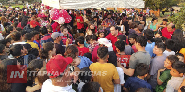 SECCIONAL COLORADA LLEVÓ A CABO GRAN FESTEJO POR EL DÍA DEL NIÑO - Itapúa Noticias