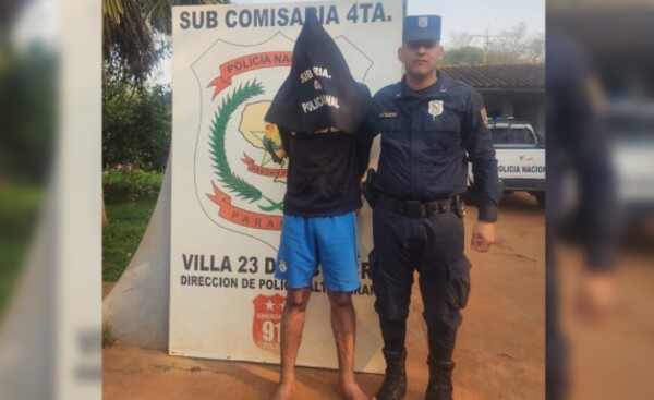 Presunto ladrón amenazó a policía tras ser capturado