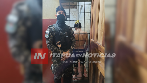 DETUVIERON A JOVEN POR INTENTO DE HURTO EN ENCARNACIÓN - Itapúa Noticias