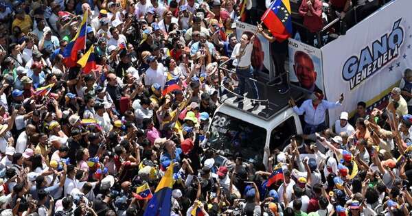La Nación / “No vamos a dejar las calles”: oposición exige la victoria electoral