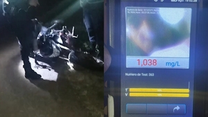 Motociclista fallece tras ser embestido por conductor ebrio en Coronel Bogado