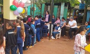 CDE: festejaron el Día del Niño en Asentamiento San Miguel